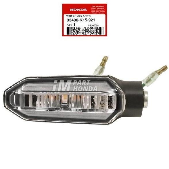 Promo 33400-K15-921 Lampu Riting Sein Depan Kanan CB 150 R LED K15G CBR 150 R LED K45G 2015 - 2017 C