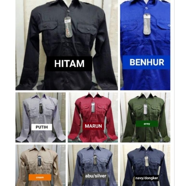 BIG size terbaru kemeja Pelindo baju Pelindo seragam Pelindo baju kerja Pelindo kemeja kerja Pelindo
