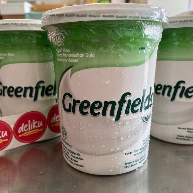 Greenfields yogurt 1kg plain no sugar from fresh milk SHA