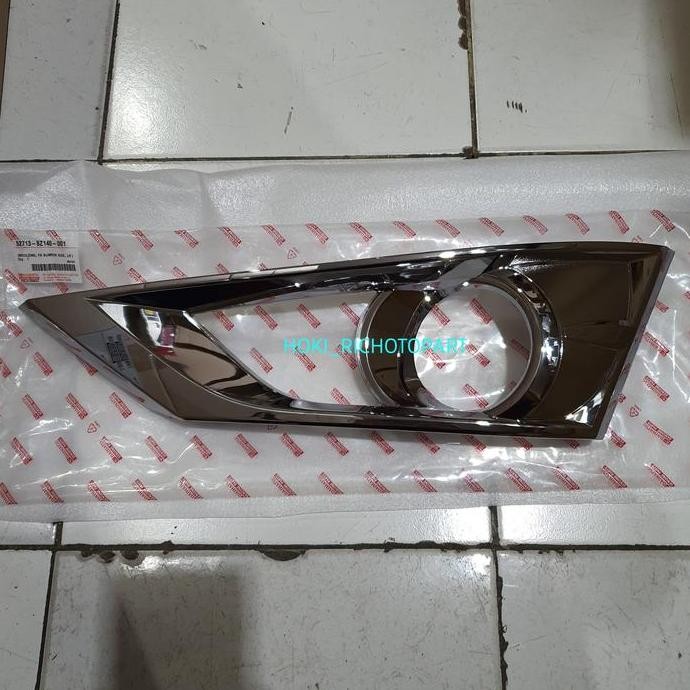 Cover foglamp chrome garnis foglamp Daihatsu sigra original