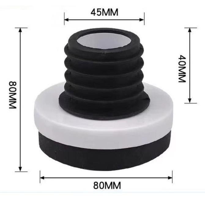 KAORU- Gasket closet lem closet karet dodol closet duduk Gasket Pipa Drainase Segel Luapan Urinoir C