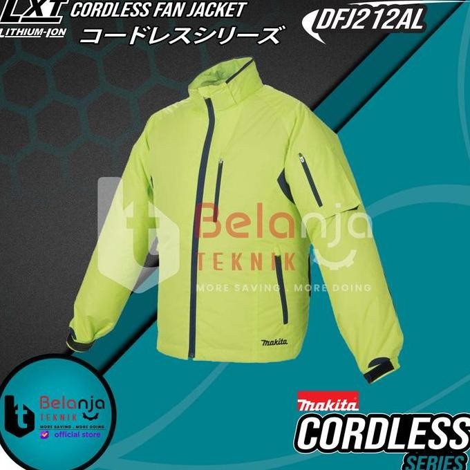 IKKAKU- Makita Cordless Fan Jacket Size L Jaket Kipas Angin Ukuran L DFJ212AL