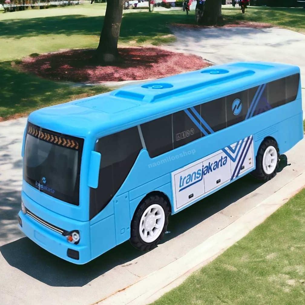 Promo Xtra Busway Trans Jakarta Mainan Bus Transjakarta Besar Mainan Bis Anak Edukasi - Mainan Buswa