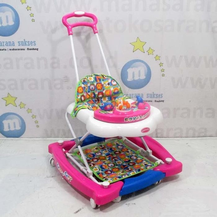 Royal RY8688 AquaBlue 2 in 1 Baby Walker-Baby Rocker