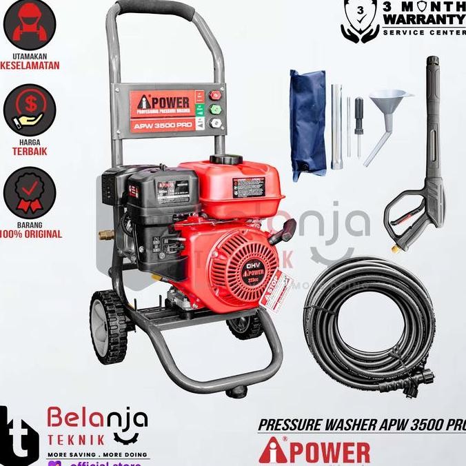 IKKAKU- AiPower High Pressure Jet Cleaner APW 3500 Pro Mesin Cuci APW3500