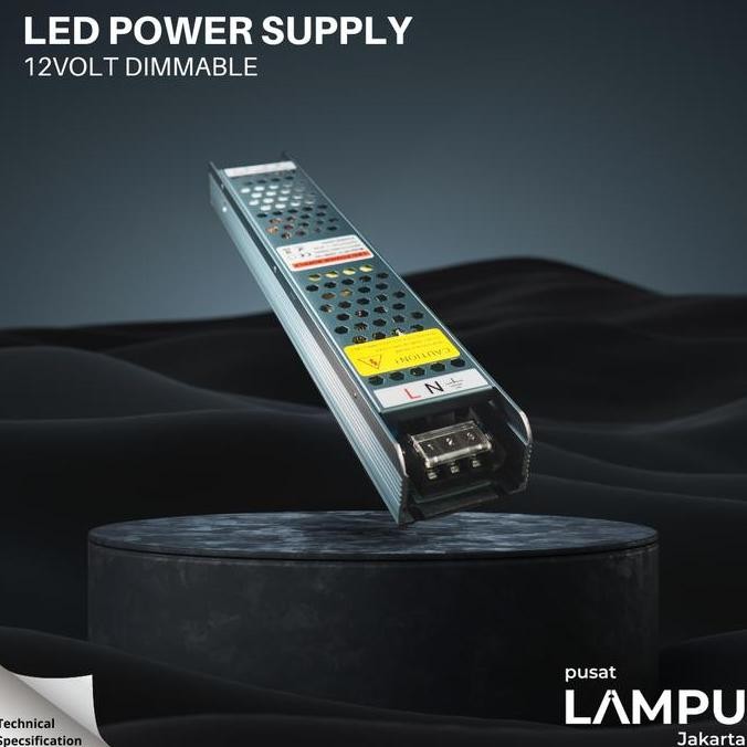 Trafo dimmer led strips 12v 100w 200w