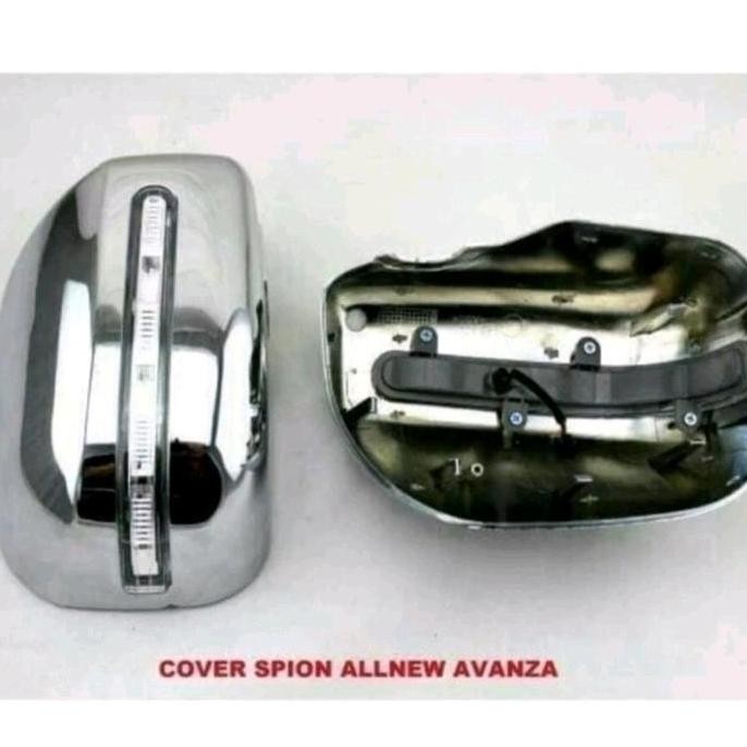 COVER SPION/ PELINDUNG SPION ALL NEW AVANZA/VELOZ/TYPE G 2012-2014 CHROME Car