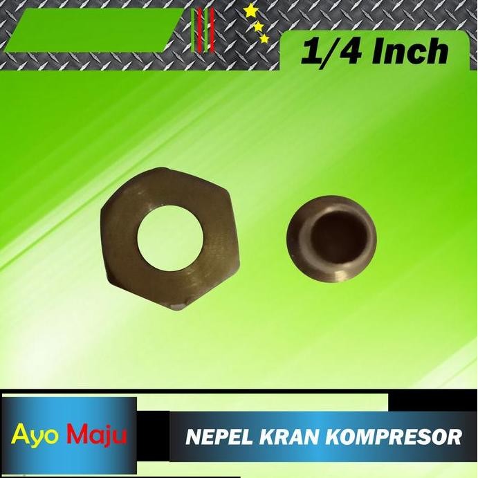 Promo Nepel Selang Angin Spray Gun 1/4" Nepel Kran Kompressor Cod