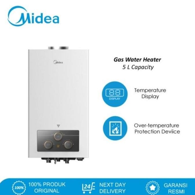TERBARU - MIDEA water heater gas