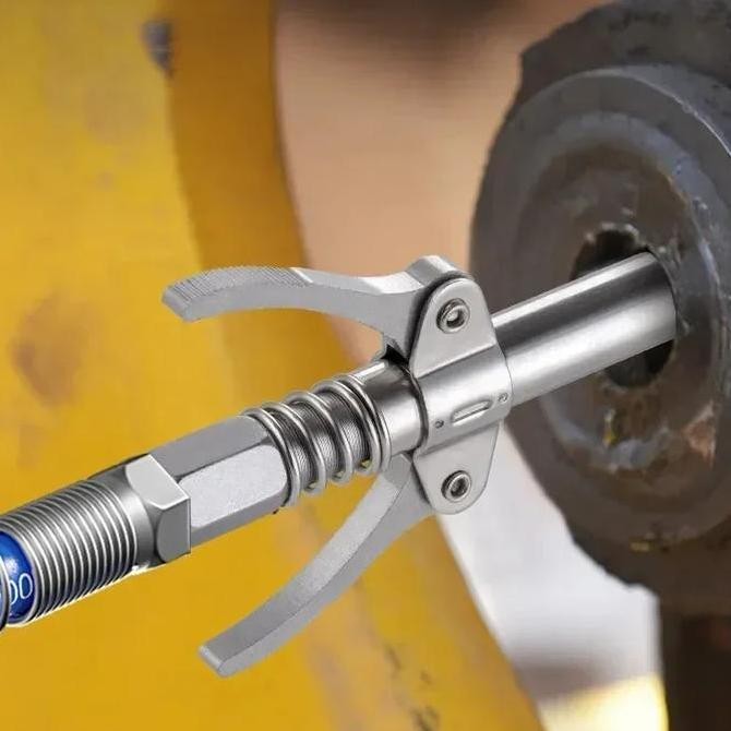 Promo Grease Nozzle Grease Gun Coupler Alat Grease Coupler Duty Kunci Ganda Grease Coupler Kepala Gr