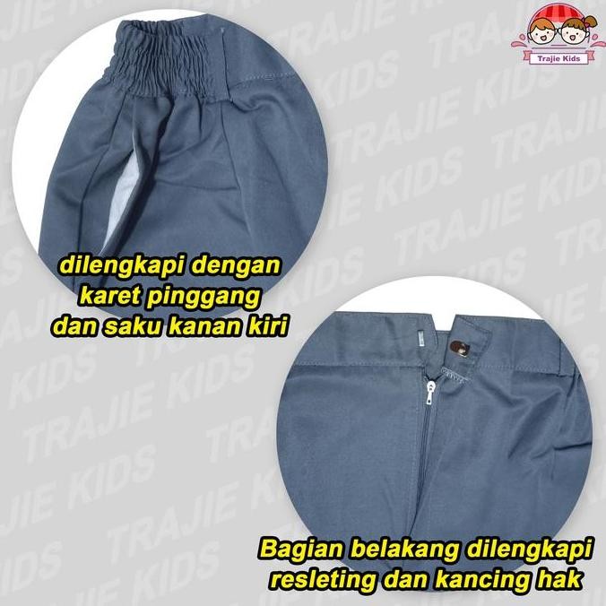 Promo Rok Sekolah Pendek Model Span Untuk SMP / SMA Biru Abu Cokelat Pramuka Hitam Putih Paskibra Ka
