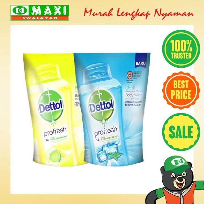 Dettol Body Wash Refill 410ml Cool/Fresh