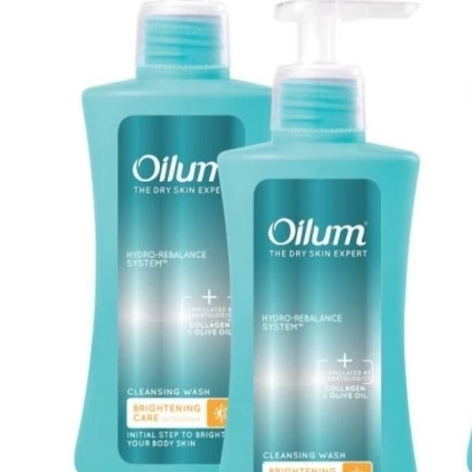 Oilum Sabun Cair Brightening Care Botol Pump 210ml Body Wash Oilum