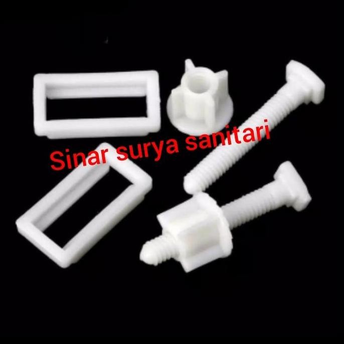 Baut Penutup Kloset Toto / Baut Engsel Dudukan Toilet Toto