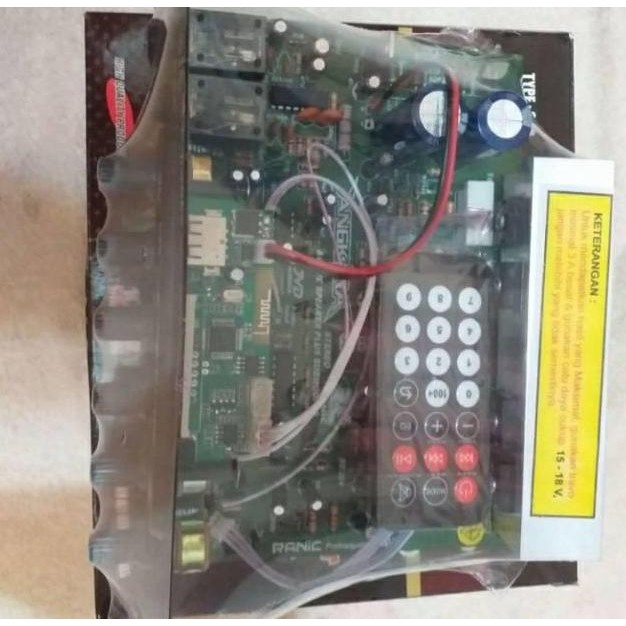 Kit Power Amplifier Aktif speaker Echo Bluetooth MP3