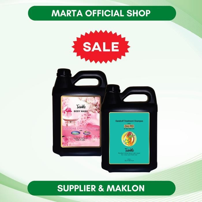 Sabun Mandi Hotel Cair 5 Liter Shampoo Literan Spa Salon Original