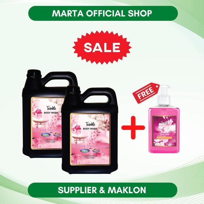 Sabun Mandi Cair 5 Liter Perlengkapan Hotel Bodywash Hemat Terlaris