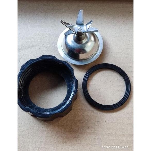 mangkok dudukan dan karet seal blender kirin kbb 315sg