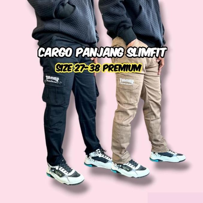 Promo Celana panjang cargo pria / celana panjang pria COD