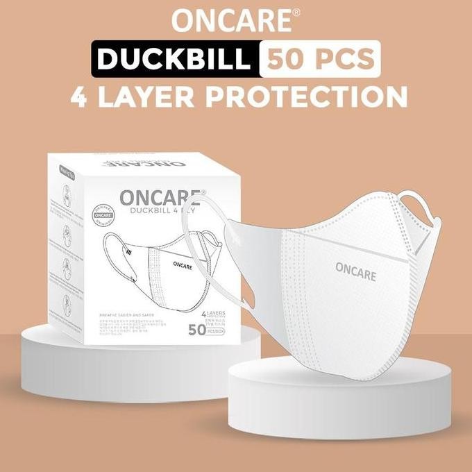 COD JS Masker Duckbill Duckbill Masker Dewasa DM DB FM Mouson Alkindo ONCARE emboss HITAM PUTIH duck