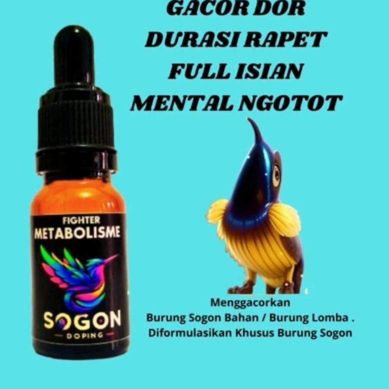 Big Sale - METABOLISME FIGHTER DOPING SOGON DOSIS TINGGI METABOLISME BURUNG ORIGINAL ..