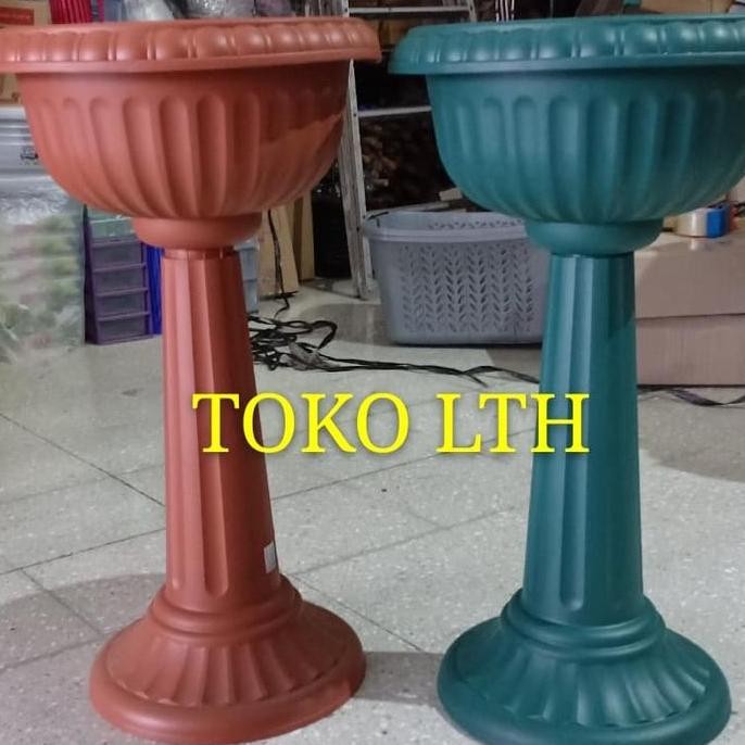 POT BUNGA PIALA KAKI TINGGI - TIARA POT 112 -LION STAR FP-19