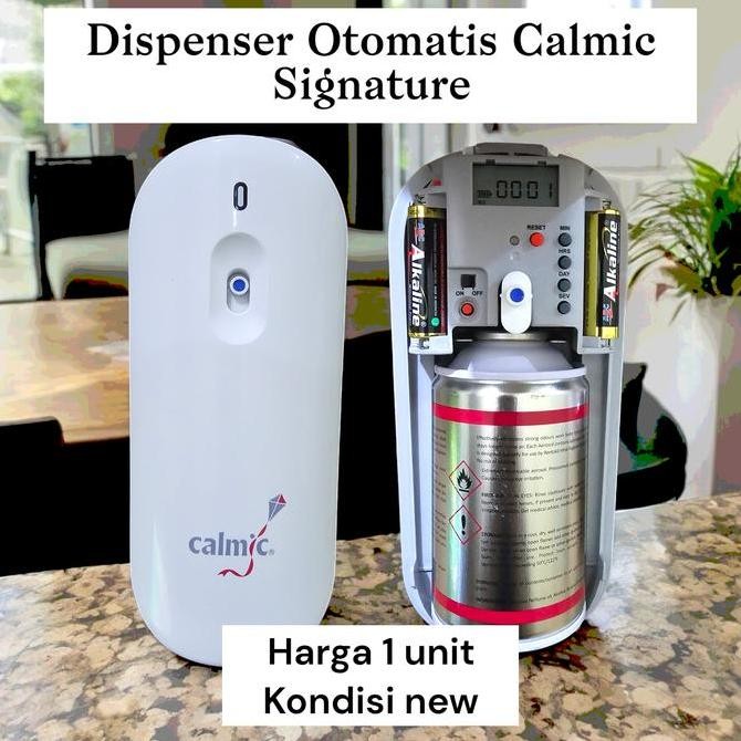 Dispenser Calmic Signature @ Alat Pengharum Ruangan Calmic New Spray