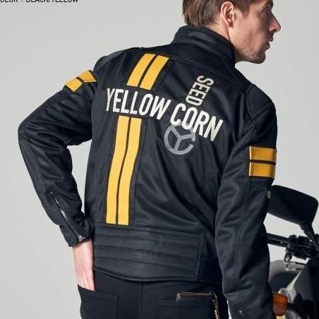 YELLOW CORN SJ 2313 BLACK/YELLOW | JAKET MOTOR | ORIGINAL