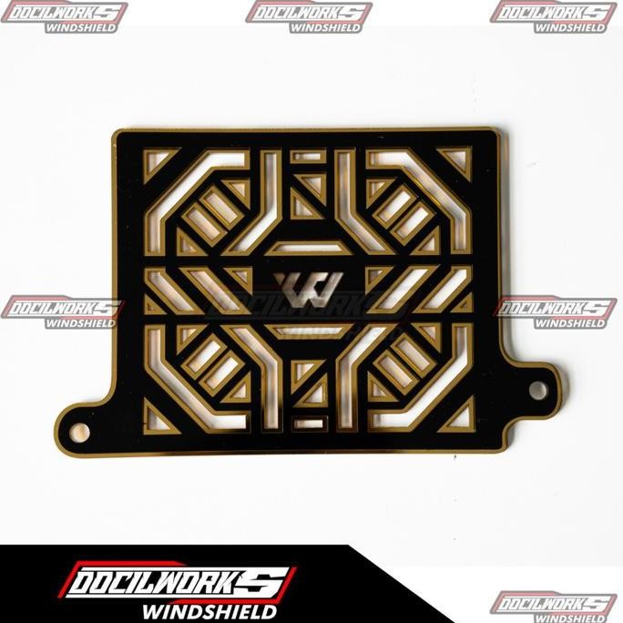 Docilworks - Cover Radiator Vario 125 150 160 All Nmax Aerox Pcx 160 Pcx 150 Lexi Adv 150 Aksesoris 