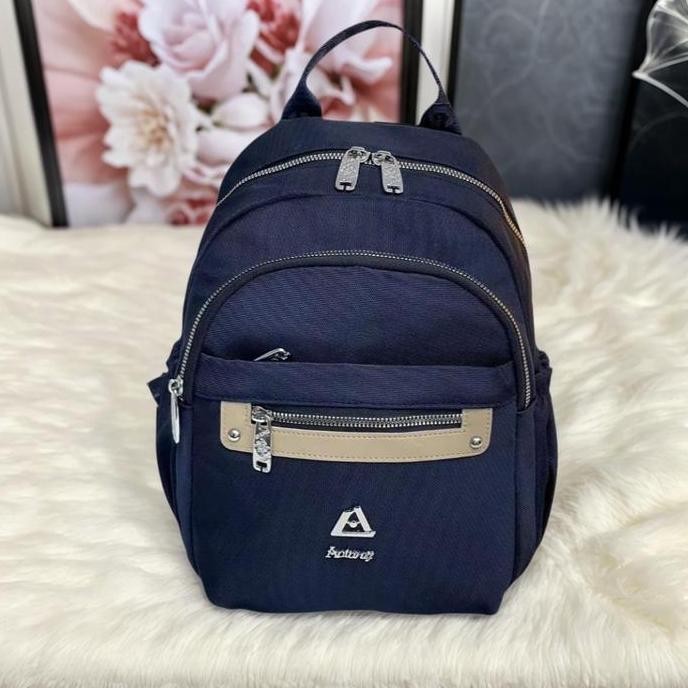 Ransel Riyan 5016# Tas Ransel Wanita - Backpack Fashion Bahan Kanvas Premium Cocok Dipakai Sekolah, 