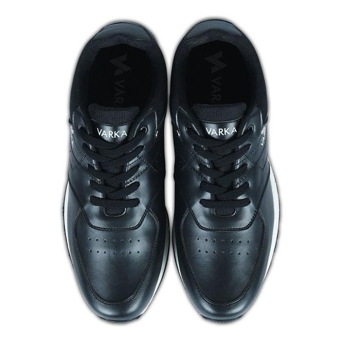 Sepatu Sneaker Pria Terbaru V 616 Brand Varka Sepatu Kets Olahraga Joging Running Warna Hitam.