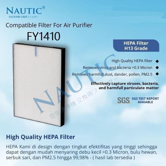 Replacement Filter Philips Air Purifier Ac1215 / Fy1410 - Fy1413