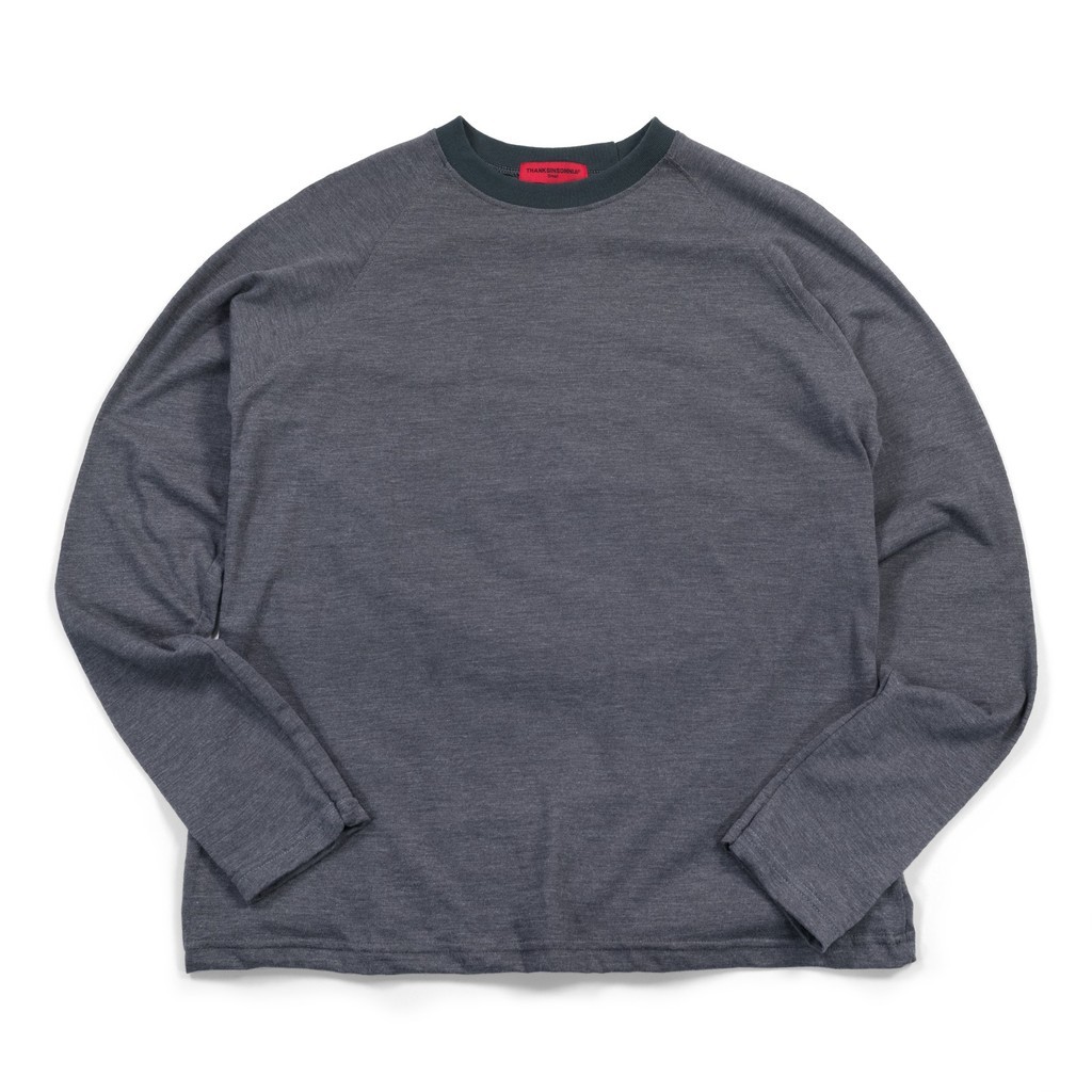 Longsleeve Leonella Charcoal Thanksinsomnia
