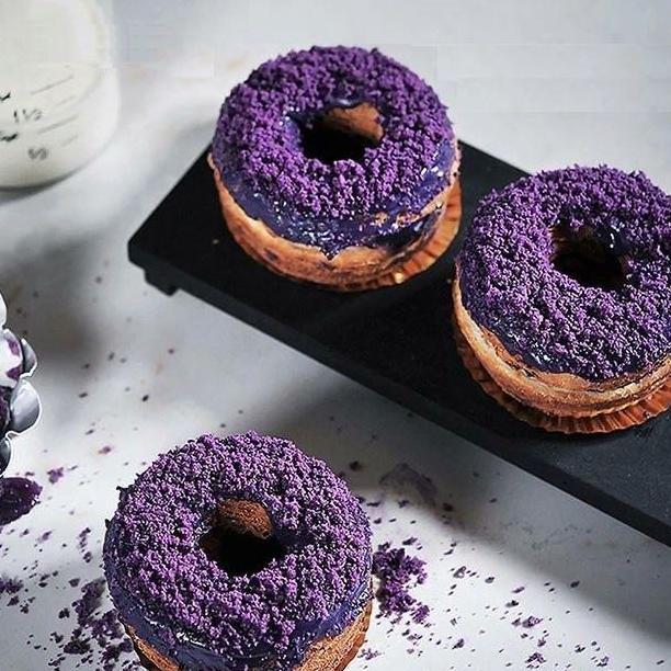 Torta- Pure Taro Powder Murni Bubuk Import Makanan Kue 50 Gr