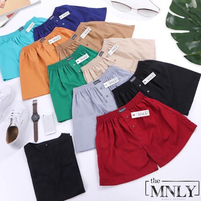 Boxe- Celana Boxer Pria Celana Pendek Boxer Pria The Mnly
