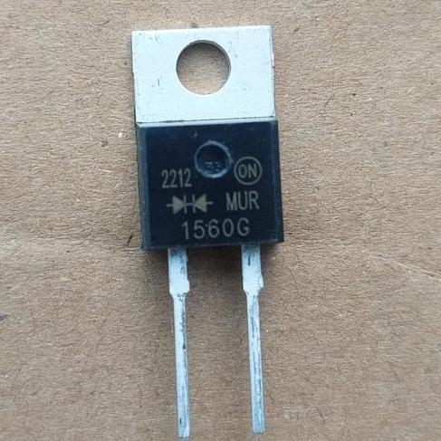 ( MUR 1560G ) DIODA DIODE RHRP1560 RHRP 1560 1N16B1  MUR DIODE DIODA HYPERFAST 15A 600V TO-220AC  SM