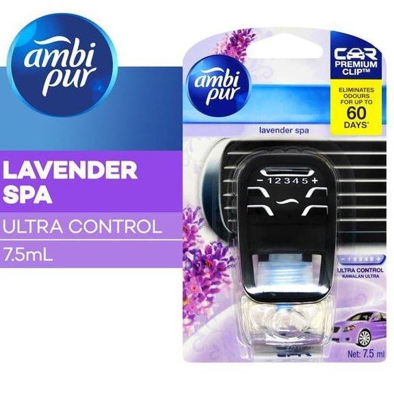 AmbiPur Pewangi Mobil Lavender Spa Ultra Control 7.5ml