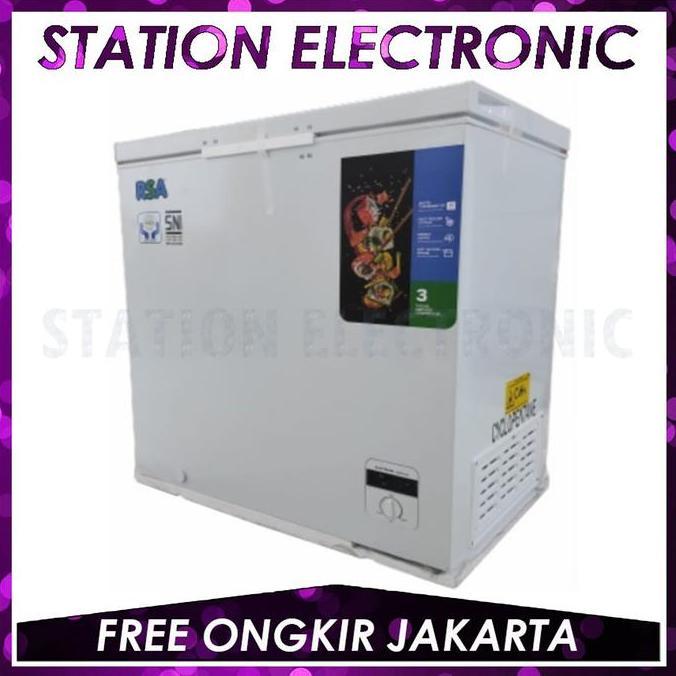 Freezer Box Rsa Cf-210 Chest Freezer 199L - Putih