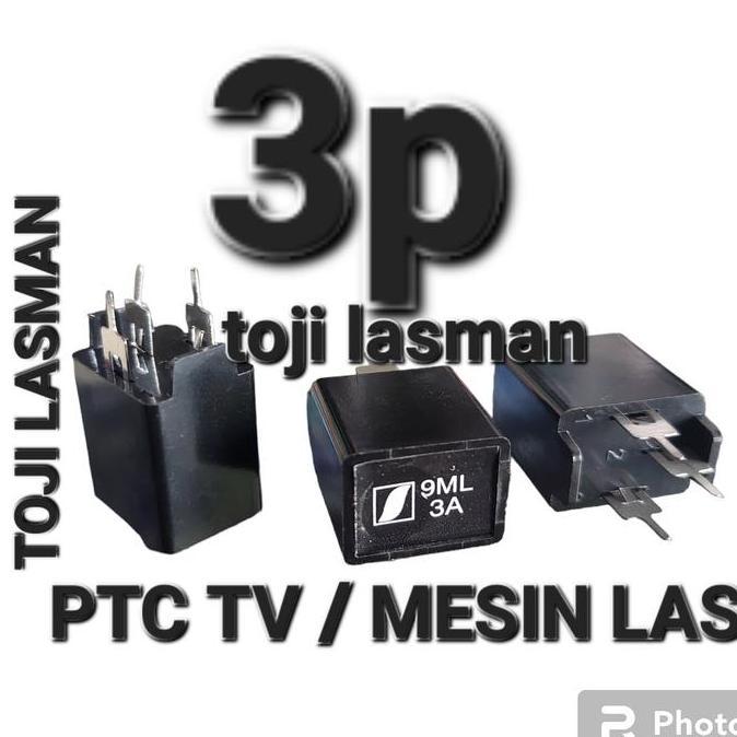 PTC 3P  TERMISTOR PTC (POSITIVE TEMPERATURE COEFFICIENT ). PTC 3P KAKI 3 MESIN LAS TV AC270V MZ73 30