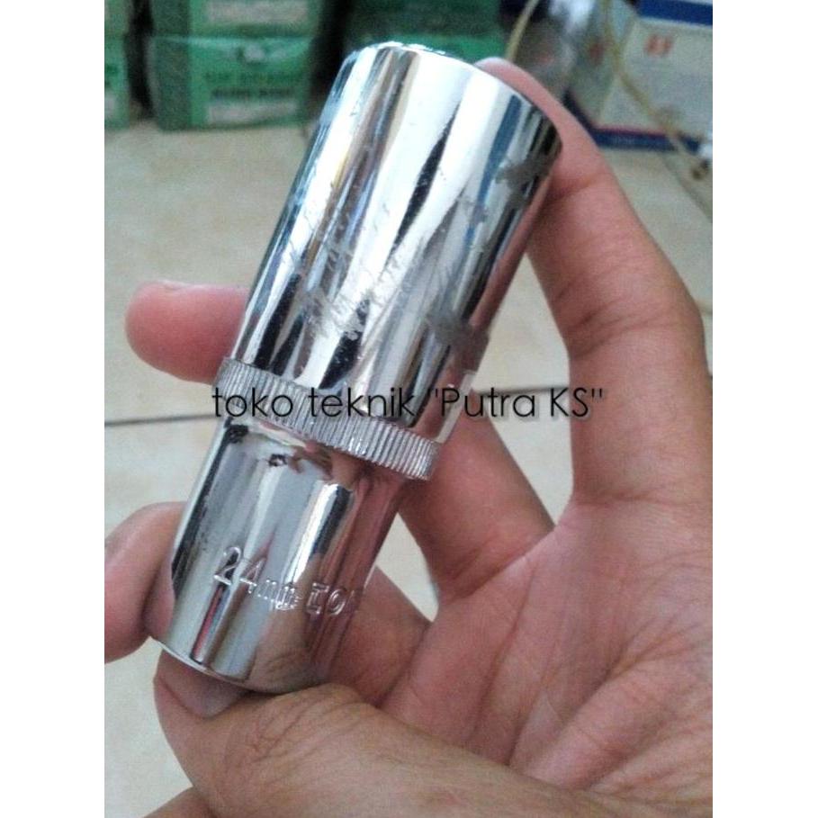 MATA SHOCK RACING / MATA SHOCK PANJANG / KUNCI SHOCK 24MM 12PT ASLI