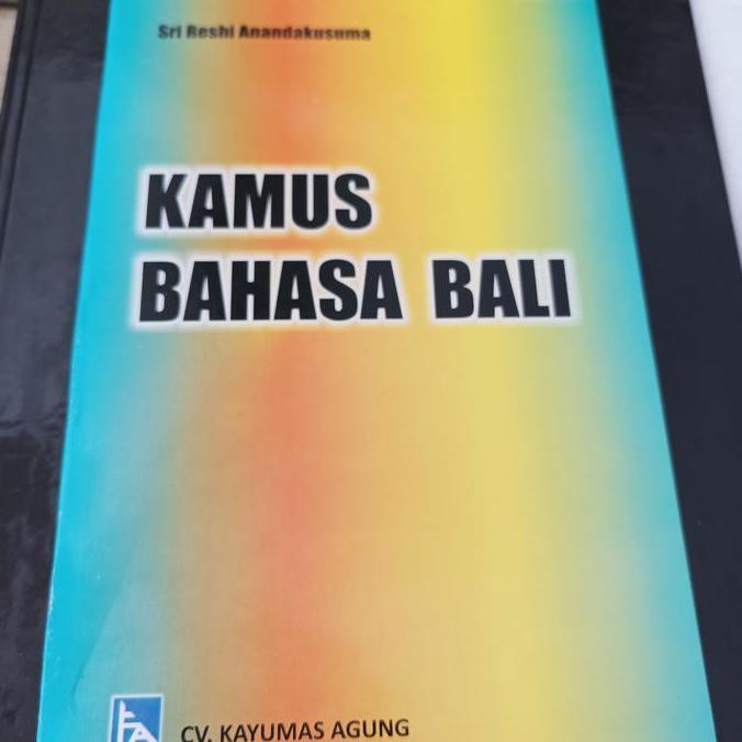 &<&<&<&] Kamus Bahasa Bali Bali - Indonesia Indonesia Bali