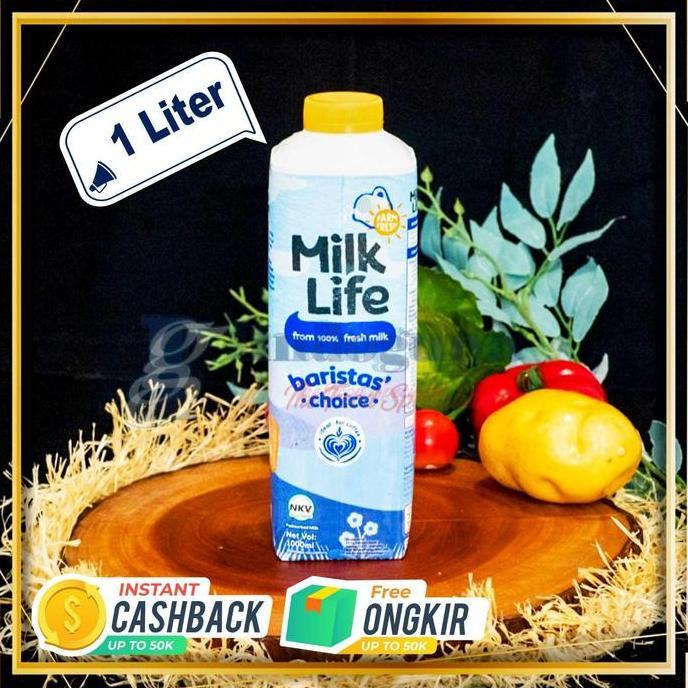 Leite - Susu Fresh Milk Milk Life Barista'S Choice