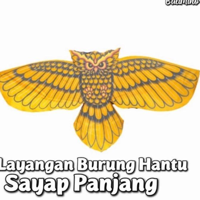 ] Layangan Celepuk Kebat Knockdown/Layangan Lipat/Layangan Burung/Bali