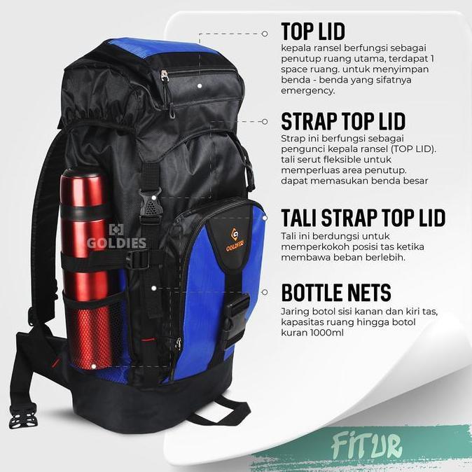 Goldvers - Tas Ransel Jumbo Ransel Mudik Tas Gunung Besar