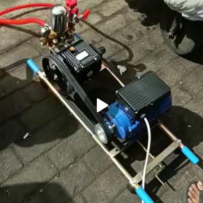 MESIN DOORSMEER CUCI MOBIL MOTOR LISTRIK COMPLETE DINAMO + SELANG