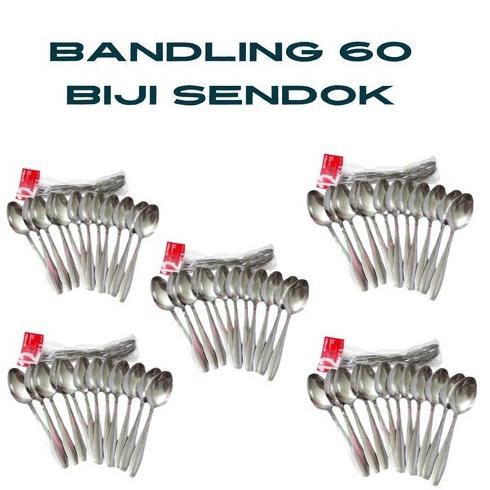 Sendok 5Lusin 60 pcs / Paket Bundling Sendok 4lusin & Garpu 2lusin / Paket Sendok Garpu 6lusin / Sen
