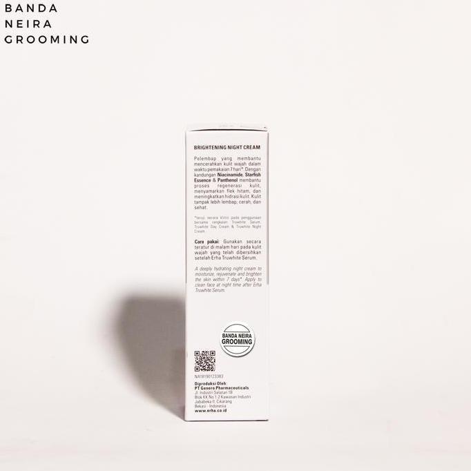 Erha Truwhite Brightening Night Cream / Krim Malam / Pencerah Kulit