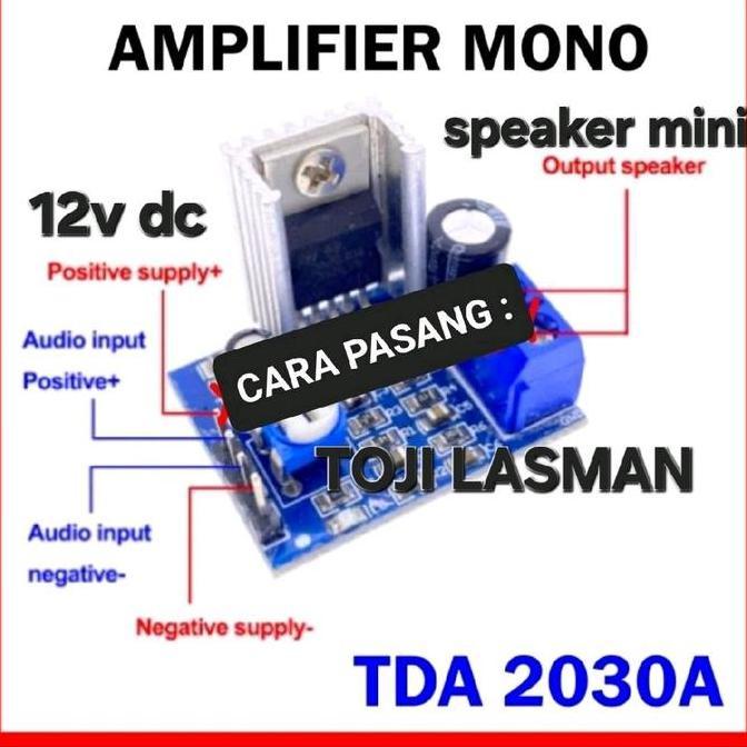 KIT PCB POWER AMPLIFIER MONO TDA UTC 2030 TDA2030 UTC2030
