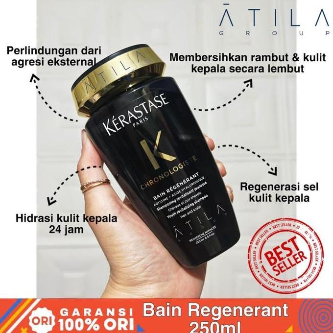 Kerastas* Bain Regenerant Chronologiste 1000Ml | Shampoo Anti Aging