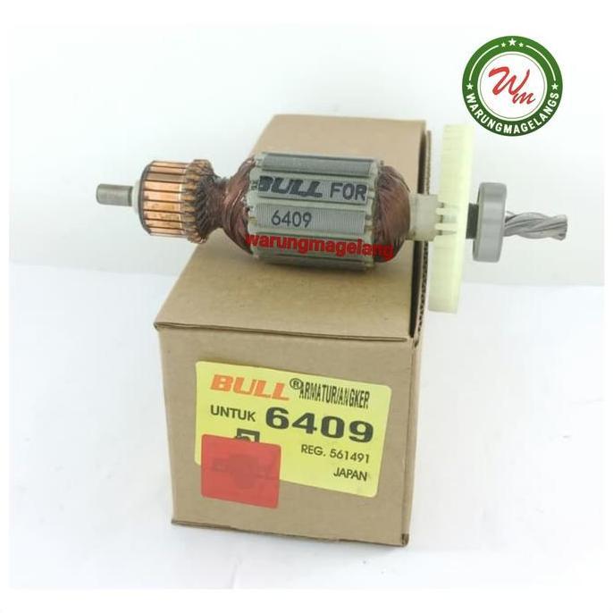 Armature Angker Bull For Mesin Bor 10 Mm 6409 Makita